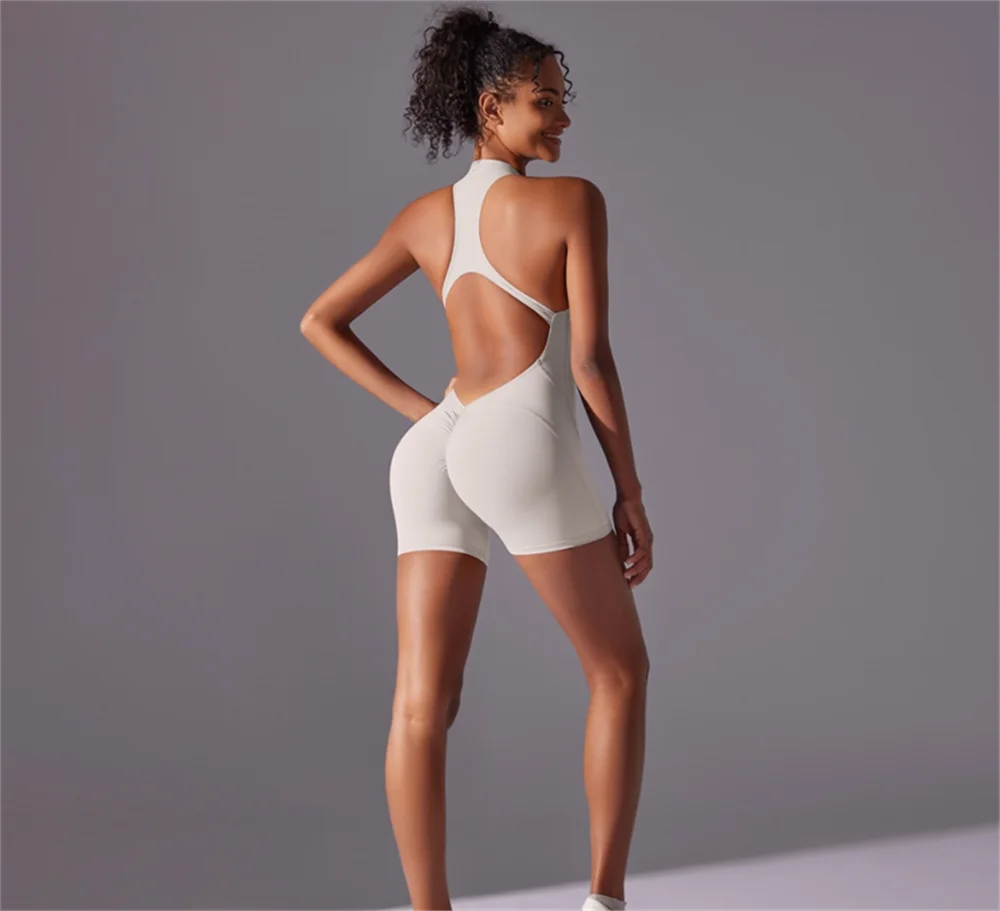 Versatile One-Piece Jumpsuit For Gym & Fitness
